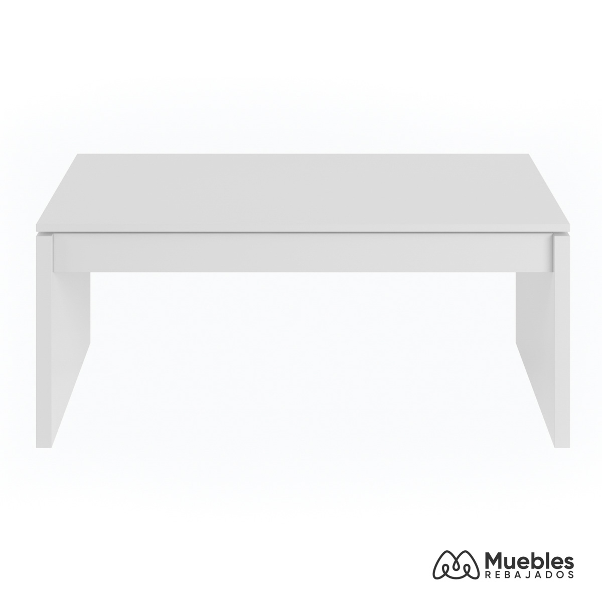 Mesita de centro elevable blanca - Imagen 3