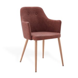 SILLON CLASSIC PU MARRÓN VINTAGE