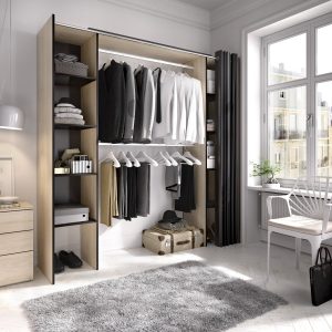 VESTIDOR SUIT GRAFITO 4 ESTANTES
